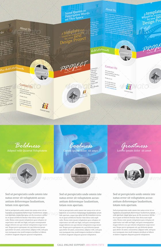 Tri Fold Brochure Template Illustrator Lovely Creative Tri Fold Brochure Design Templates