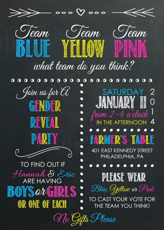 Twin Gender Reveal Invitations Awesome Twins Reveal Gender Gender Reveal &amp; Gender Neutral Pinterest