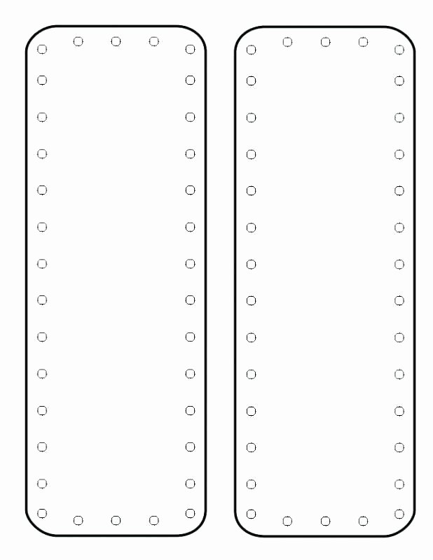 Two Sided Bookmark Template New Bookmark Template Photoshop