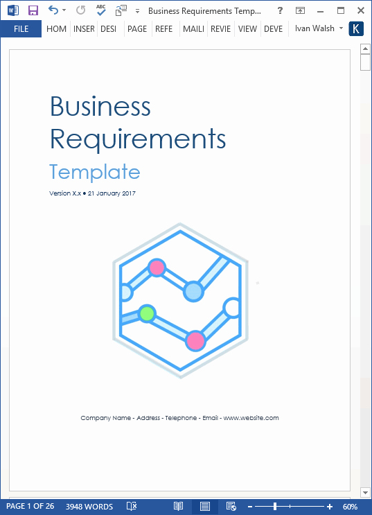 Use Case Documentation Template Fresh How to Write Business Requirements Specifications – Part 1