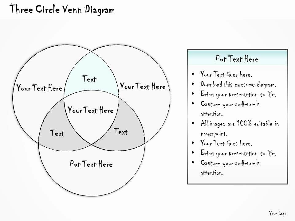 Venn Diagram Template Powerpoint Best Of 1814 Business Ppt Diagram Three Circle Venn Diagram Powerpoint Template