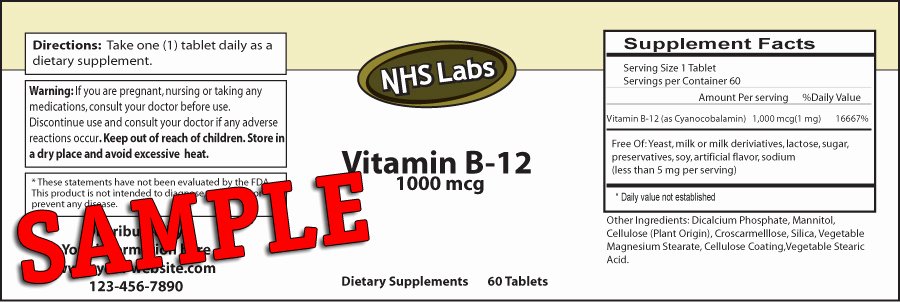 Vitamin Water Label Template New Private Label Contract Vitamin Manufacturing