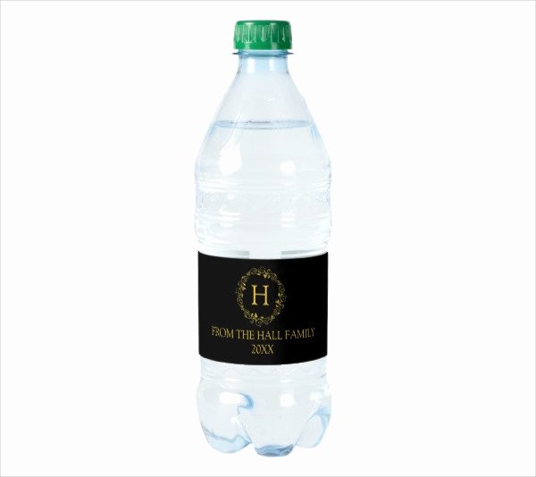 Vitamin Water Label Template Unique 51 Bottle Label Templates