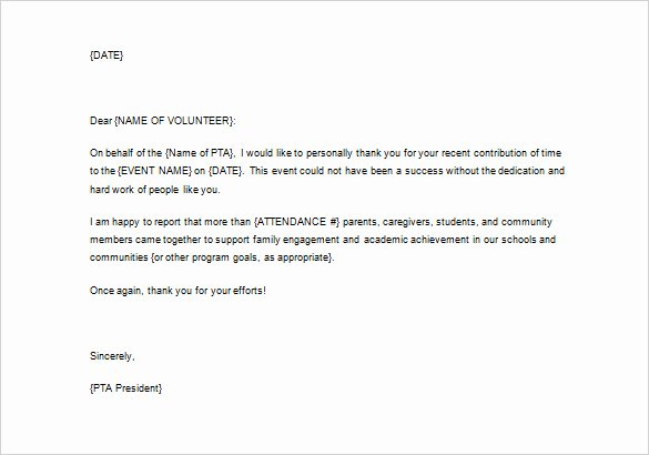 Volunteer Thank You Letter Best Of Sample Interest Letter for Volunteering
