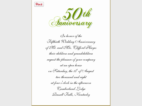 Wedding Anniversary Invite Template Best Of Onthewebsoftware Blog