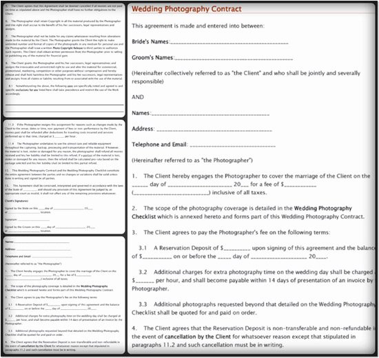 Wedding Photography Contract Pdf Awesome 5 Sample Wedding Graphy Contract Templates Word Pdf