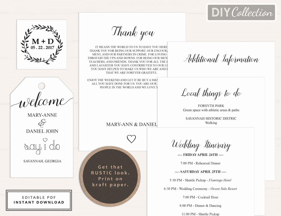 Wedding Welcome Letter Template Awesome Wedding Wel E Letter Template