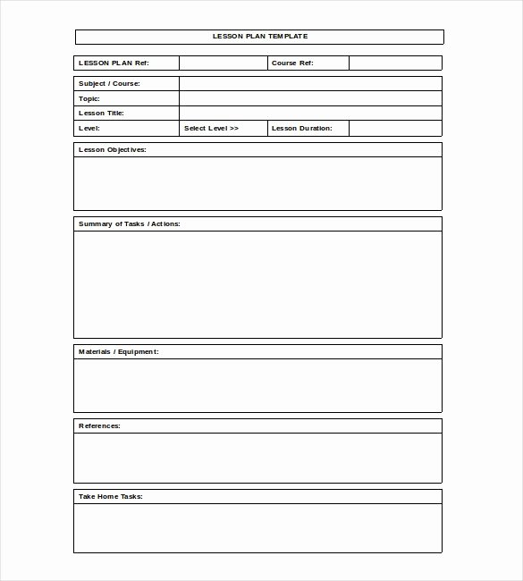Weekly Lesson Plan Template Doc Lovely Blank Lesson Plan Template – 15 Free Pdf Excel Word Google Throughout Lesson Plan Template