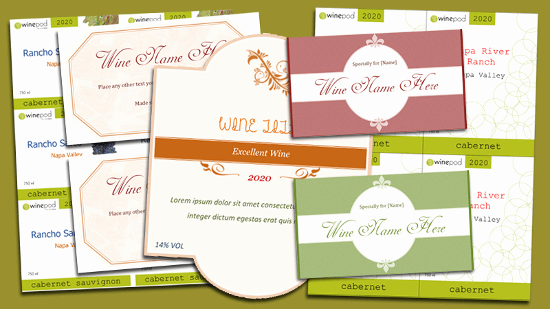 Wine Label Template Word Best Of Wine Label Template Make Your Own Wine Labels