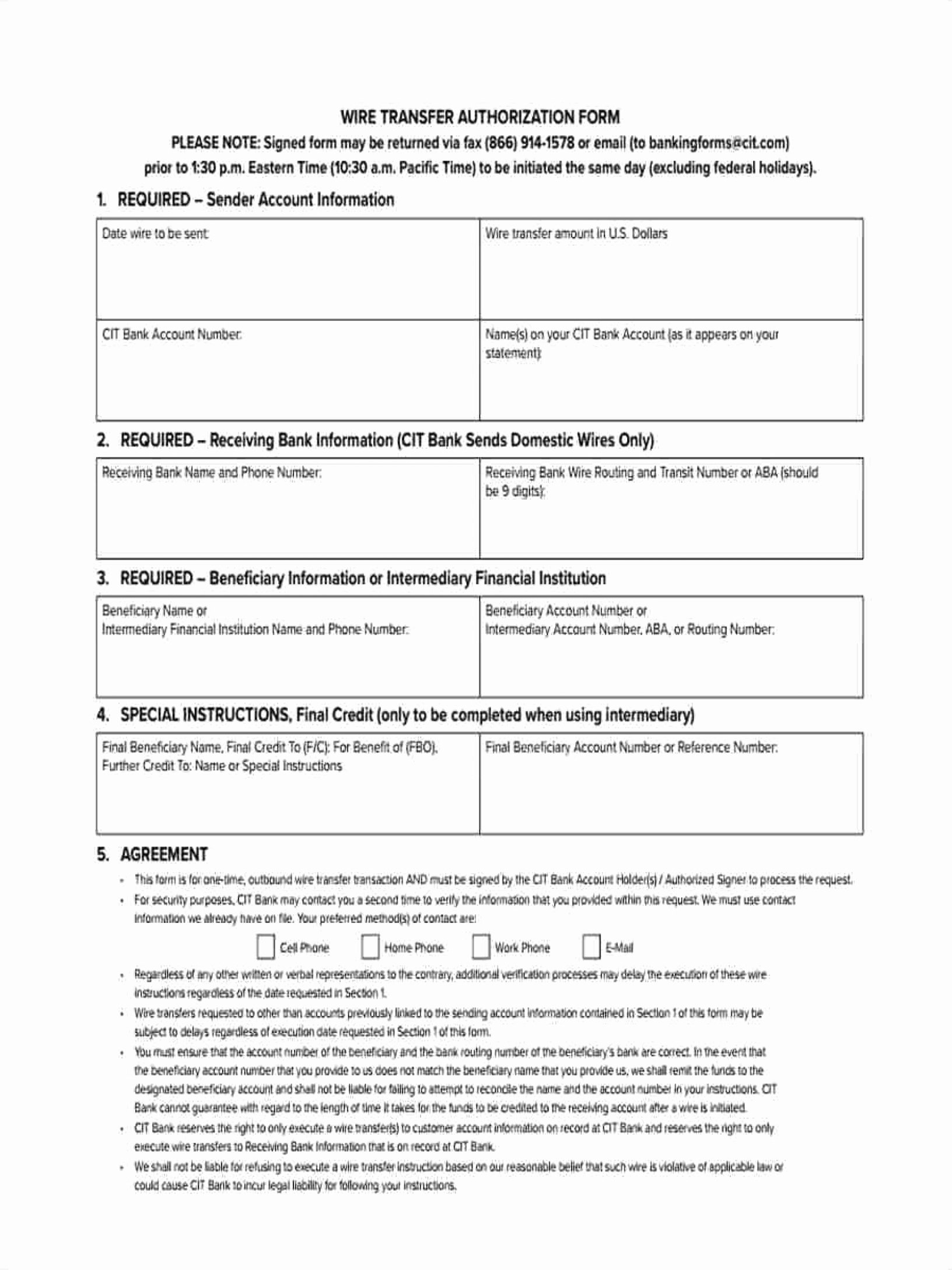 Wire Transfer Instructions Template Awesome Here the 005 Template Ideas Wire Transfer form