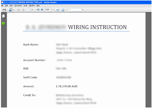 Wire Transfer Instructions Template Elegant Scam Alert New Wire Transfer Spam Campaign Blogs
