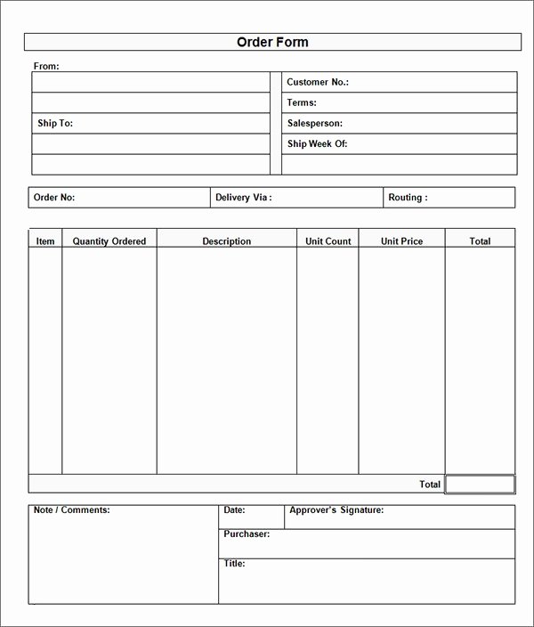 Work order Word Of Mastery Beautiful order form Template 19 Download Free Documents In Pdf Word Excel