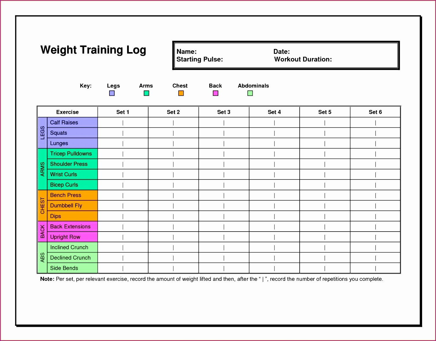 Workout Plan Template Excel New 9 Workout Spreadsheet Excel Template Exceltemplates Exceltemplates