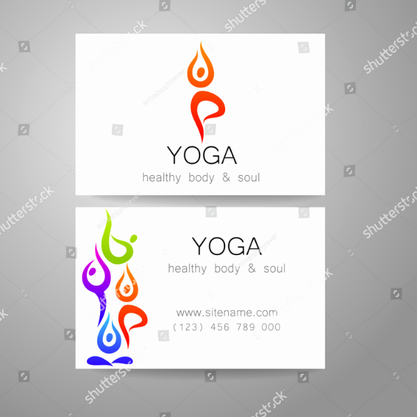 Yoga Instructor Business Card Inspirational 19 Yoga Instructor Business Card Templates Ai Psd Pages