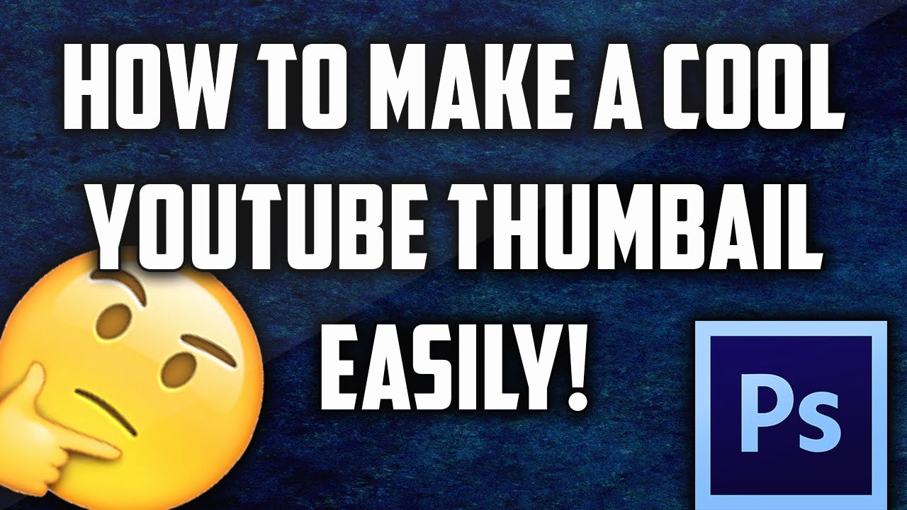 Youtube Thumbnail Template Photoshop Inspirational How to Make A Cool Easily Shop 2016 Template Fast